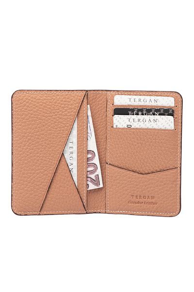 Tergan Δερμάτινη πούδρα Unisex Card Holder 01645ı0u