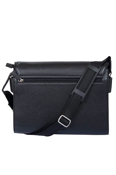 Tergan Black Leather Men's Bag 02963a41