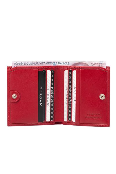 Tergan Red Leather Men's Wallet 01500c71