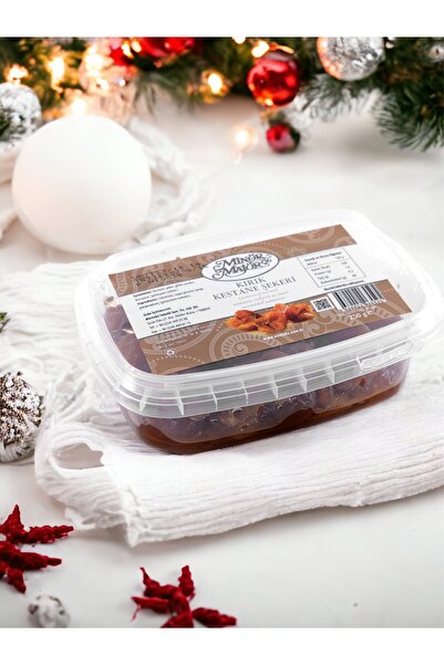 Minteks Kestane Şekeri %100 Gerçek Bursa Kestanesi 250gr Kırık Kestane Sekerı