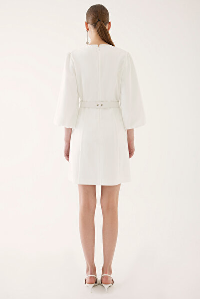 Perspective Jane Ecru Mini Women's Dress