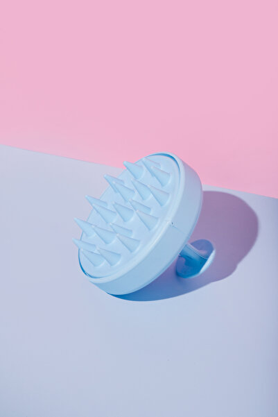 Hoito مشط استحمام من السيليكون الناعم لغسل الشعر وتدليك فروة الرأس