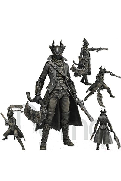 MYCH Bloodborne Hunter Figure Hunter Figür Blood Borne Detaylı Ve Standlı Poz...