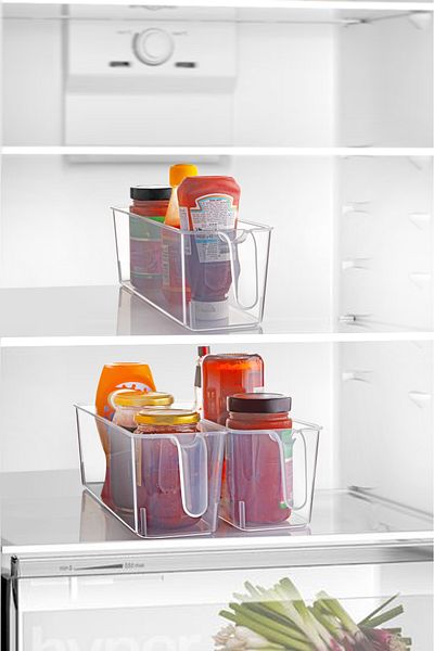 Nandy Home Mini Refrigerator & Cabinet Organizer with Frigo Handle 3 Pieces