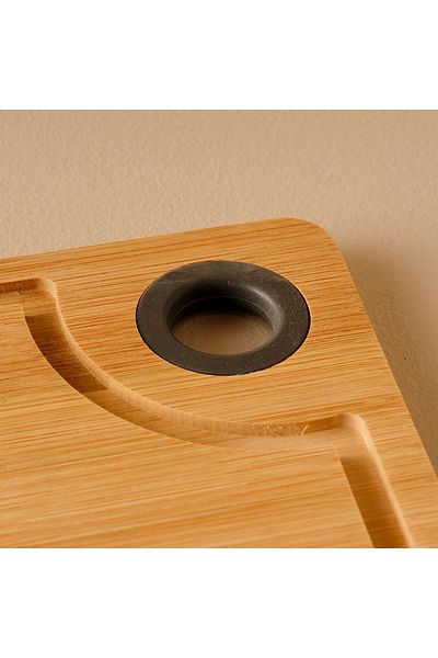 Bella Maison Cutting Board Ronna Bamboo Grey (30X20X1 cm)