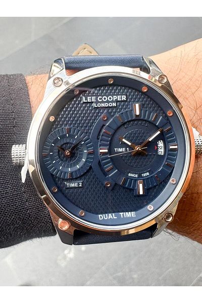 Lee Cooper Dual Time Featured Sports Men's Wristwatch