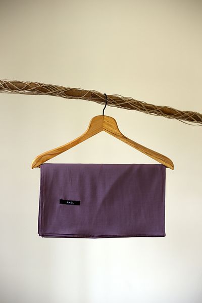 Akel Flat Modal Polyester Shawl 80 X 185 Μέγεθος