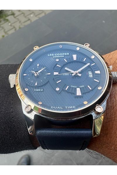 Lee Cooper Dual Time Featured Sports Men's Wristwatch
