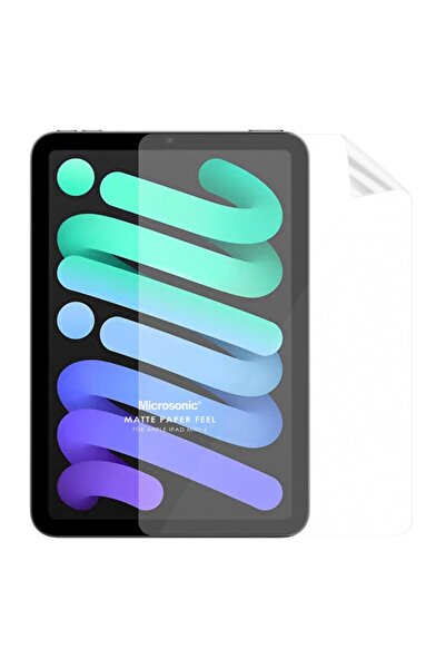 Microsonic Mini 6 2021 (A2567-A2568-A2569) Uyumlu Paper Feel Kağıt Dokulu Mat...
