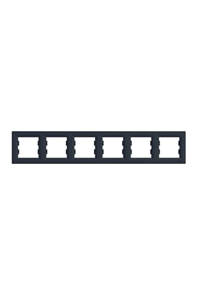 SCHNEIDER Asfora 6-Piece Horizontal Frame Anthracite