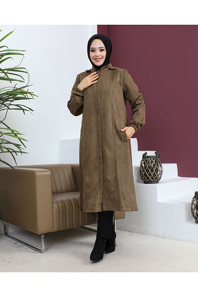 MSK Fashion Hooded Trend Suede Cap