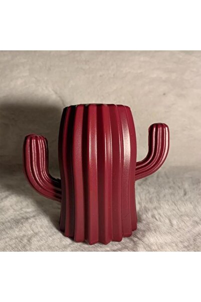 HomeTarz Kaktüs Saksı Kaktüs Şekilli Kalemlik Dekor Çiçeklik Saksı Plastik Ka...