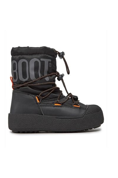MOON BOOT Children's Winter Boots - JTrack Polar - Black/Orange