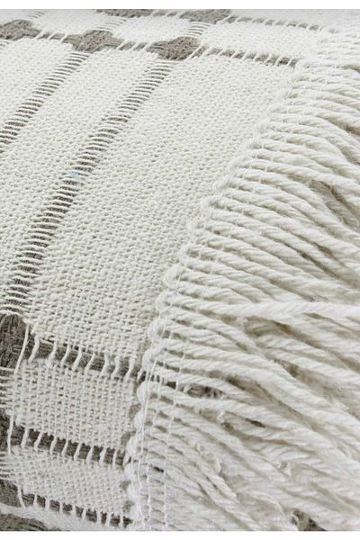 miss linda home collection 100% памучен калъф за разтегателен диван Buldan Work в цвят кафе (180*220 см)