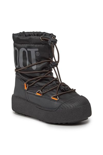 MOON BOOT Children's Winter Boots - JTrack Polar - Black/Orange