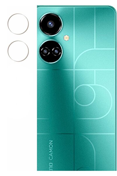 Ecr Mobile Tecno Camon 19 Pro Esnek Nano Kamera Lens Koruyucu (1 Set)