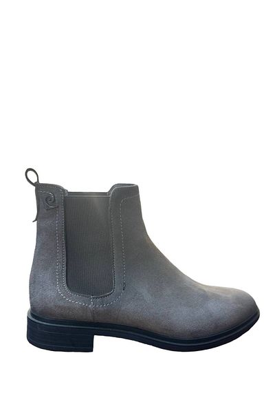 Pierre Cardin Women's Mink Suede Non-Slip Rubber Sole Short Boots