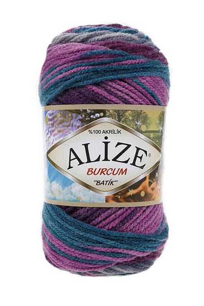 Alize BURCUM BATİK 3366 Μάλλινο ΠΟΔΙ ΜΠΕΡΕ ΚΟΥΡΤΙΝΑ ΓΙΛΕΚΟ ΣΙΝΤΟΝΙΟ (5 ΤΕΜΑΧΙΑ)