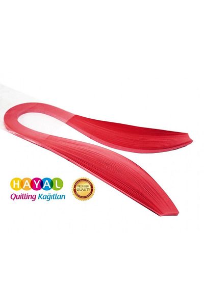 quilling Set 3mm French Rose Red Colored Paper - 100S