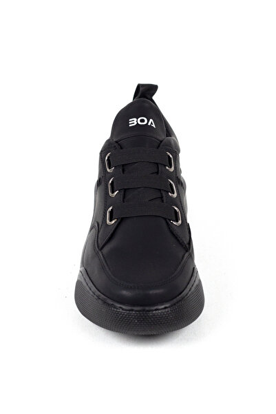 Rainon Store Banded High Sole Men's Black Sneakers