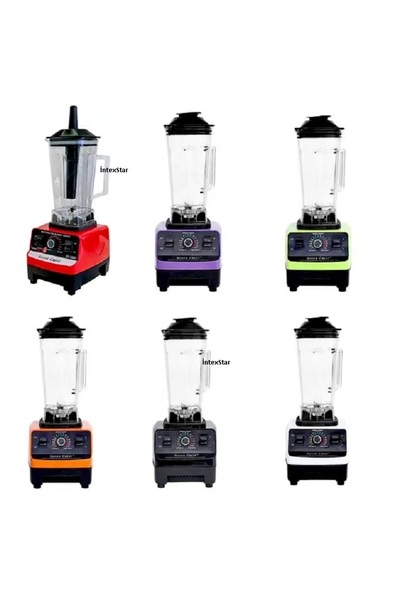 Nikadu Profesiyonel 7200watt 2,5lt Cafe Bar Çift Sürahili Belender Buz Kırıcı Öğütücü