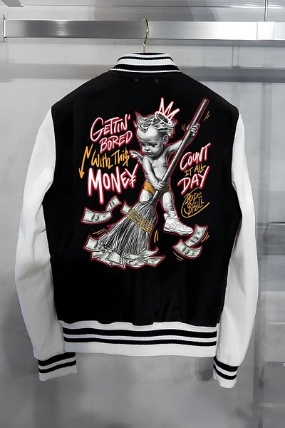 Edizen Gettin Bold 2024 Oversize Premium College Jacket 100% βαμβάκι