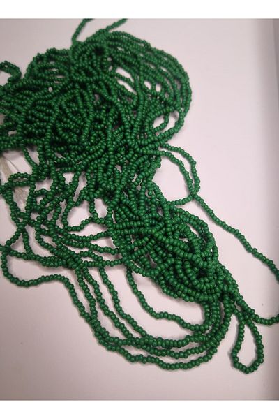PASAMİA Emerald Green Glitter Dazzling Sand Beads 5gr