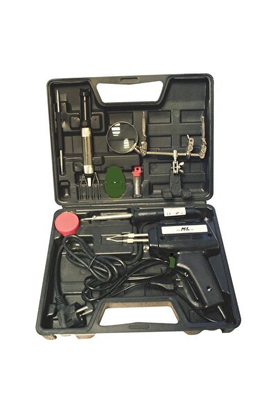 Ceta 9 Parça Aksesuarlı Lehim Takımı Havya Seti