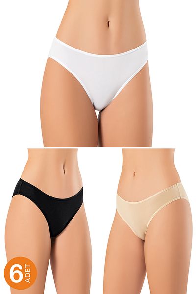 Şahinler Chiloți modal din Lycra, pachet de 6