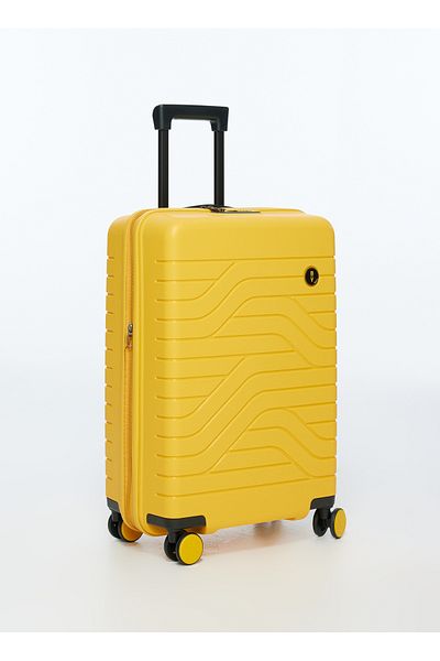 Bric's Brıcs Gelber Unisex-Hartschalenkoffer - Abziehermuster, 65 cm, Ulisse Trly Exp. B1Y08427.171