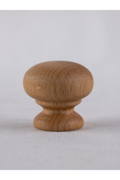 ÜÇER AHŞAP Kayın Ağacından 1 Adet Mobilya Kulp