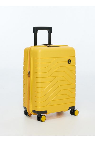 Bric's Ulisse B1Y08430.171 Hartschalenkoffer mit Abzieher, Unisex, Gelb, Exp. 55 cm