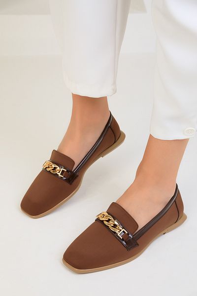 SOHO Brown Women's Ballerinas 18676