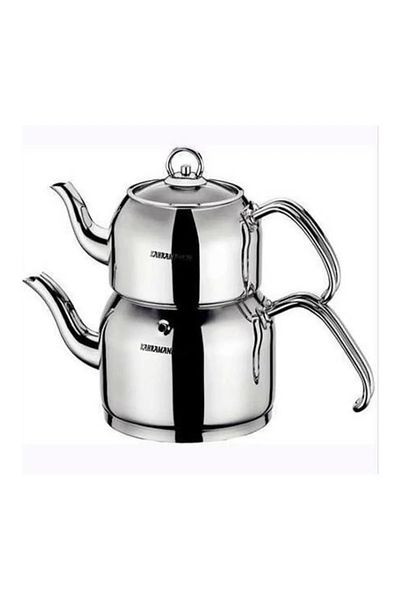Kahramanlar Enza Medium Metal Handle Teapot Kah D-132 PRA-1286709-5989