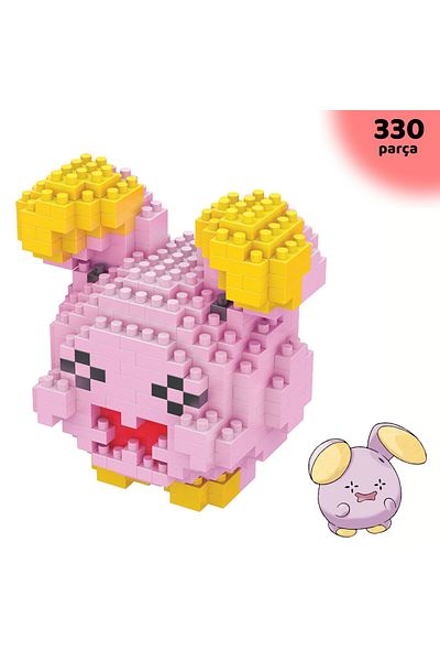 ThreeMB Toys بوكيمون 4لغز الجزء كتلة Whismur