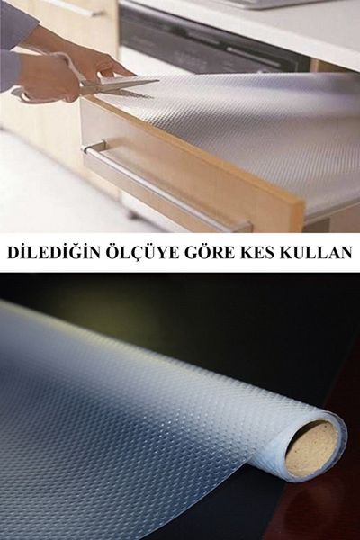 Pazar Kapısı Eva 45 cm x 10 μέτρα Αντιολισθητικό ντουλάπι Ράφι και αντιολισθητικό κάλυμμα συρταριού
