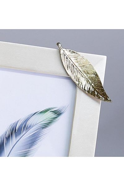 Selim Crearthome 15x20 Leaf Frame Pearl Gold Scrv 124ınc85rs