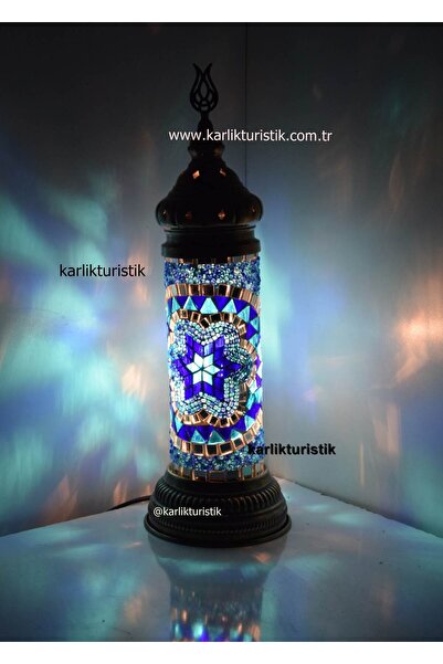 karlıkturistik Galata Kulesi Lambası,Mozaik Silindir Masa Lambası,Silindir Tü...