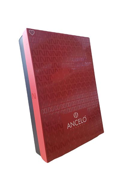 ANCELO Ανδρική αθλητική φόρμα με φερμουάρ Cotton 6923