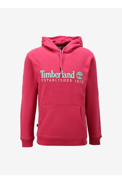 Timberland Ανδρικό φούτερ με στάμπα Plum TB0A6S5WED21_LS 50th Anniversary Es