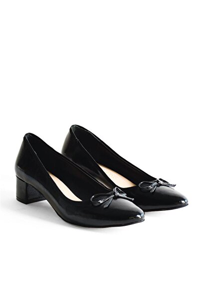 Shoes & More SERENA - Siyah Rugan - Topuklu