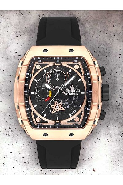 Ferrucci FCF 23004 FERRUCCİ SILICONE CORD MEN'S WRISTWATCH