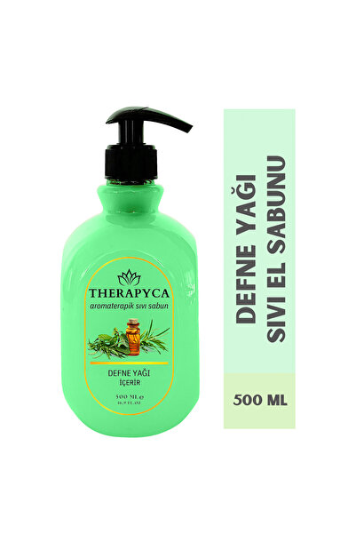 Aromaterapik Sıvı Sabun 500 ml - Doğal Defne Yağı Içerir