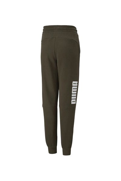 Puma Pantaloni de trening albaștri cu picioare drepte pentru băiat - 67010070   Pantaloni de sport Puma Power