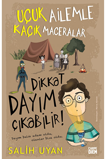 Carpe Diem 5.6.7.8. Sınıf Okuma Kitaplaru Uçuk Ailele Kaçık Maceralar Serisi 5 Kitap Set