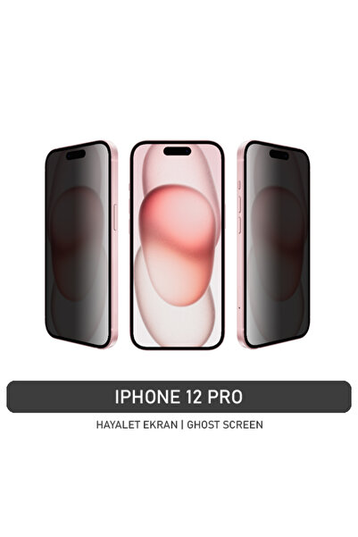 Iphone 12 Pro Çatlamaz Ve Kırılmaz Ultra Darbe Dayanıklı Özel Kesim Nano Hayalet Ekran Koruyucu