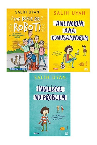 Carpe Diem 5.6.7.8. Sınıf Okuma Kitapları Anlıyorum Ama Konuşamıyorum-Yok Böyle Robot-İngilizce No Problem
