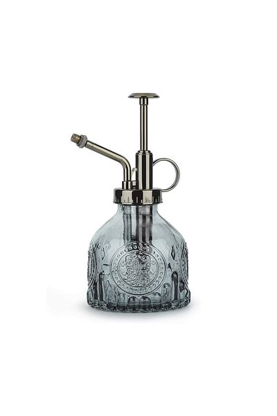 Miniminti Vintage Glass Plant Watering Bottle - Gray