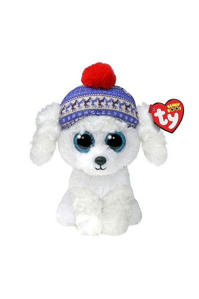 TY Beanie Boos Sleighbell White Dog 15 cm