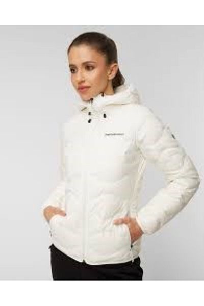 Peak Performance W Helium Down Hood Jacket Outdoor Jacket Offwhite G77852200-30227